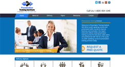 Desktop Screenshot of presentationtraininginstitute.com